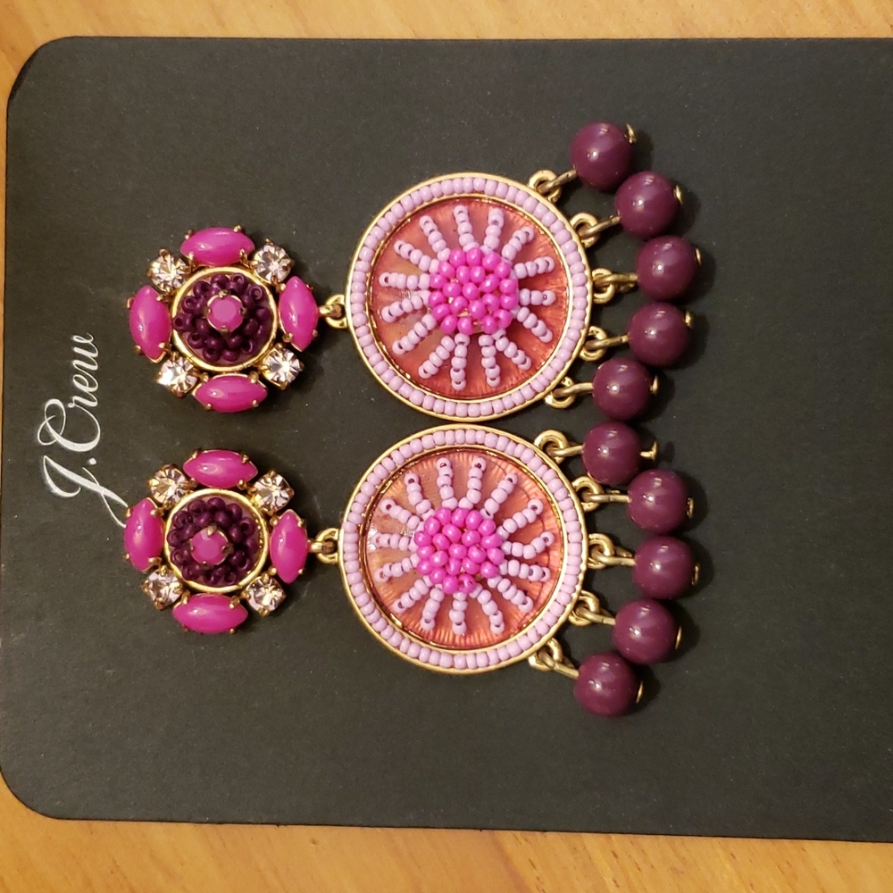 J crew fashion earrings